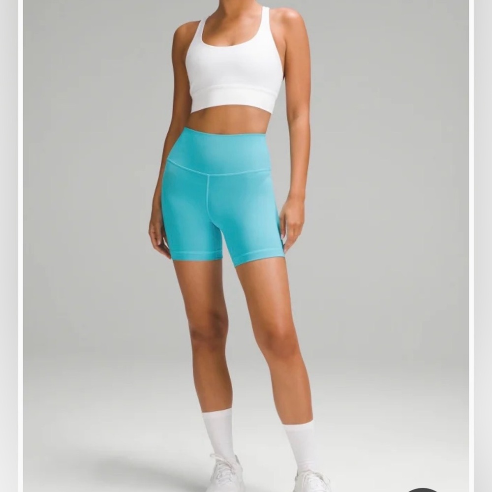Lululemon Blue Biker Shorts Size 0